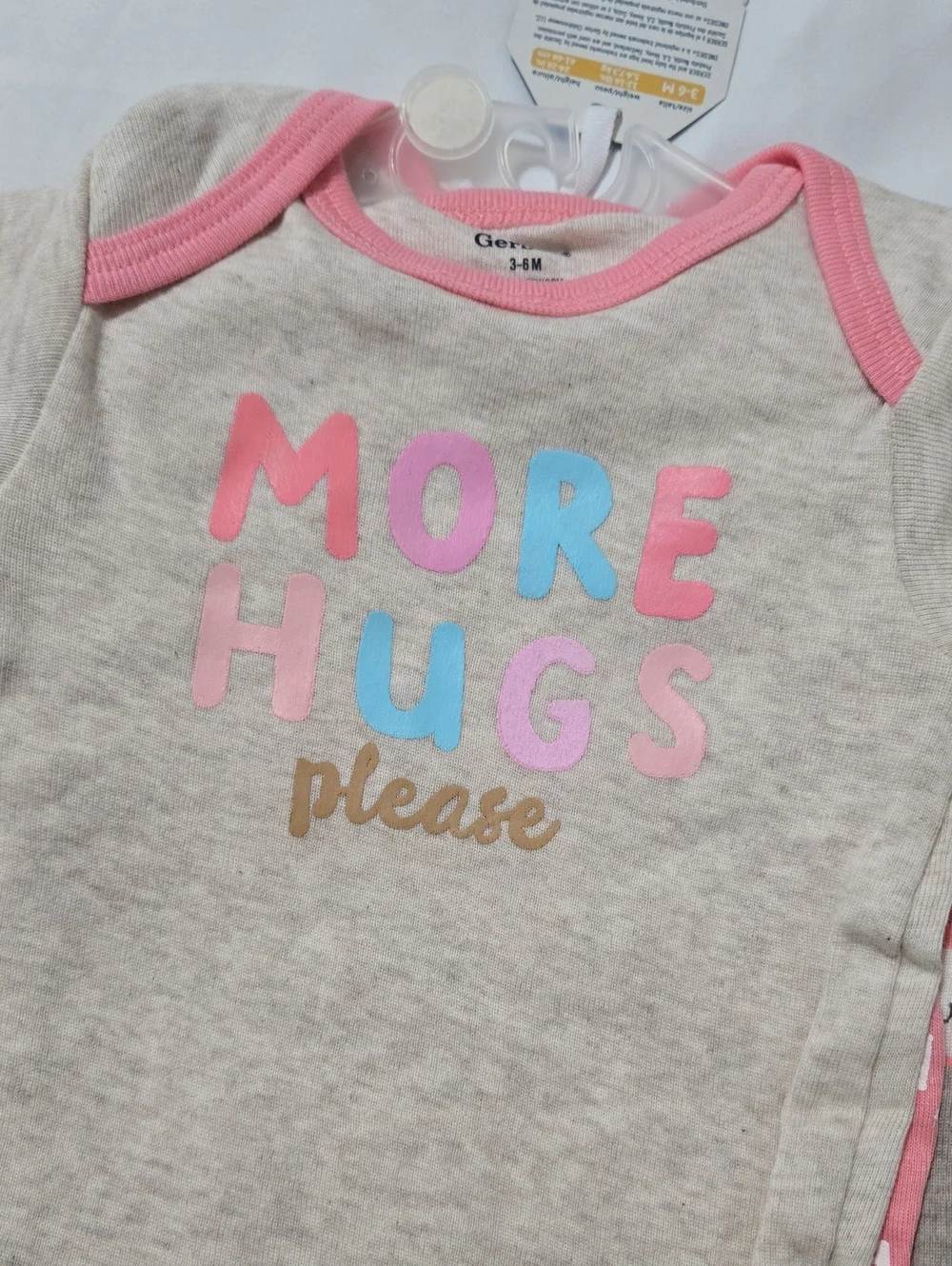 Gerber 5 pack of short sleeve onesies